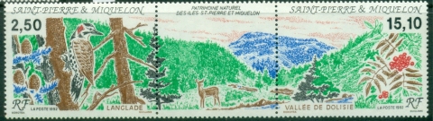 St-Pierre-et-Miquelon-1992-Natural-Heritage-Dolisie-Valley-MUH