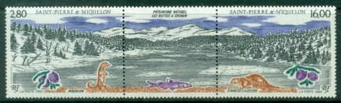 St-Pierre-et-Miquelon-1993-Natural-Heritage-Sylvain-Hills-MUH