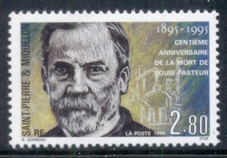 St-Pierre-et-Miquelon-1995-Louis-Pasteur-MUH