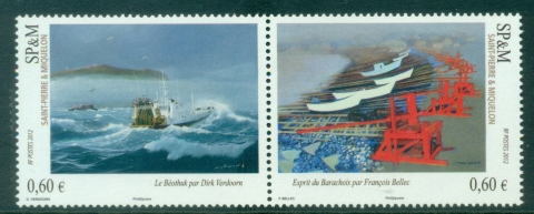 St-Pierre-et-Miquelon-2012-Paintings-MUH