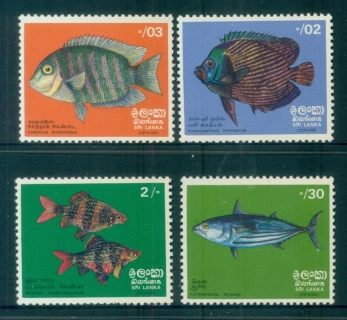 Sri-Lanka-1972-Tropical-Fish-MUH-lot82452