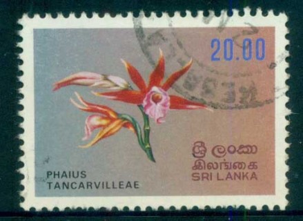 Sri-Lanka-1982-Flowers-20r-FU-lot82451