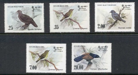 Sri-Lanka-1983-Birds-MUH