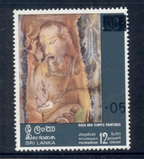 Sri-Lanka-1978-Vesak-Surch-5c-on-90c-MUH