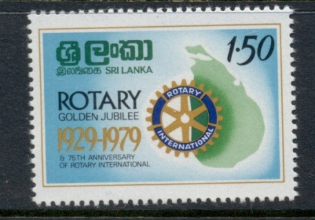 Sri-Lanka-1979-Rotary-International-MUH