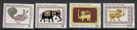 Sri-Lanka-1980-Ancient-Flags-Muh