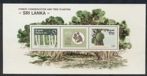 Sri-Lanka-1981-Forest-Conservation-MS-MUH