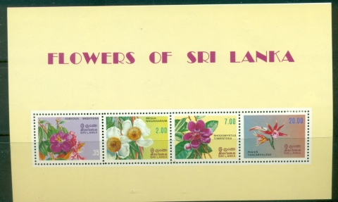 Sri-Lanka-1982-Flowers-of-Sri-Lanka-MS-MUH