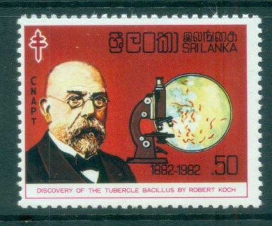 Sri-Lanka-1982-TB-Bacillus-Centenary-MUH-lot82441