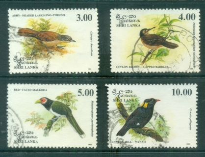 Sri-Lanka-1993-Birds-FU