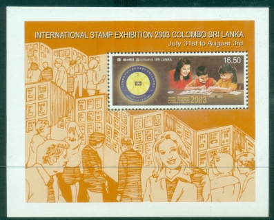 Sri-Lanka-2003-International-Stamp-Exhibition-Colombo-MS-MUH