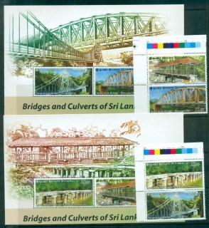 Sri-Lanka-2011-Bridges-Culverts-2x-MS-MUH-lot82678