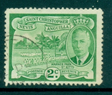 St-Christopher-Nevis-Anguilla-1952-KGVI-Pictorials-2c-FU