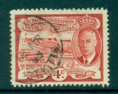 St-Christopher-Nevis-Anguilla-1952-KGVI-Pictorials-4c-FU