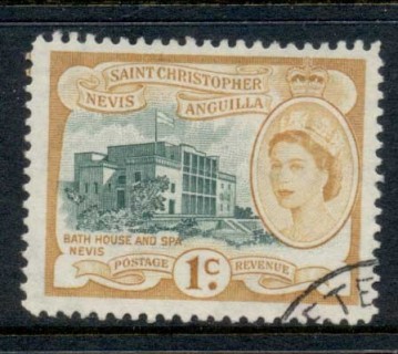 St-Christopher-Nevis-Anguilla-1954-57-QEII-Pictorial-1c-FU