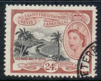 St-Christopher-Nevis-Anguilla-1954-57-QEII-Pictorial-24c-FU-2