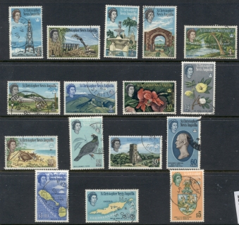 St-Christopher-Nevis-Anguilla-1963-QEII-Pictorials-FU