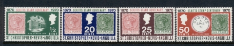 St-Christopher-Nevis-Anguilla-1970-Stamp-centenary-MUH