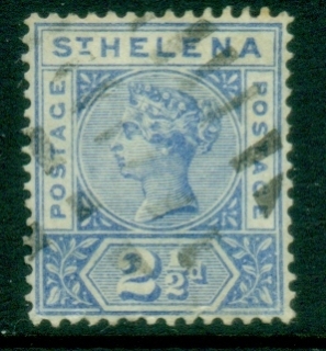 St-Helena-1890-97-QV-portrait-2½d-Ultramarine-FU