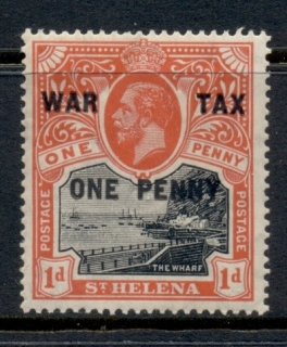 St-Helena-1916-War-Tax-Opt-One-Penny-MUH