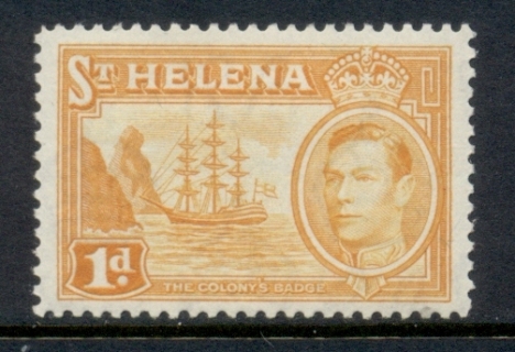 St-Helena-1938-40-KGVI-Pictorial-1d-MLH