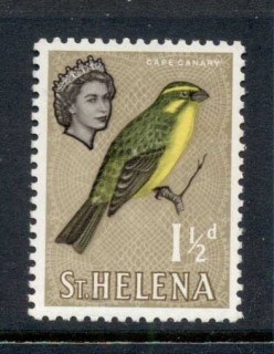 St-Helena-1961-QEII-Pictorials-Cape-Canary-1-5d-MUH