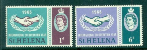 St-Helena-1965-ICY-International-Cooperation-Year-MUH