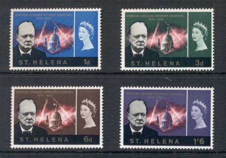 St-Helena-1966-Winston-Churchill-MUH