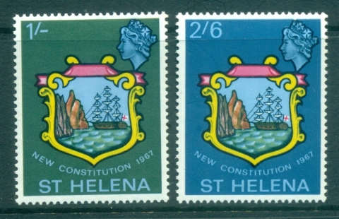 St-Helena-1967-New-Constitution-MUH