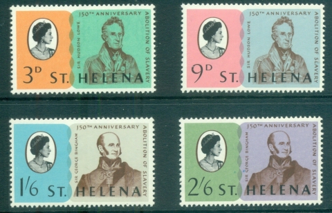 St-Helena-1968-Abolition-of-Slavery-MUH