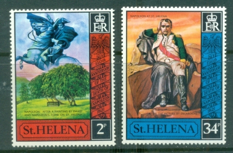 St-Helena-1971-Death-of-Napoleon-Sesquicentenary-MUH