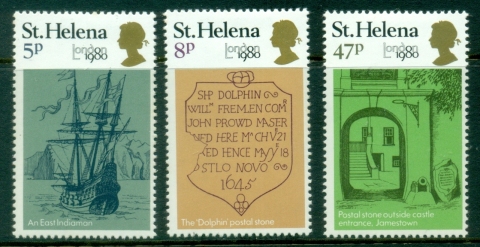 St-Helena-1980-London-80-Stamp-Exhibition-MLH