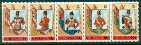 St-Helena-1989-Flags-Military-Uniforms-MUH