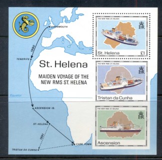 St-Helena-1990-Maiden-Voyage-of-the-New-RMS-St-Helena-MS-MUH