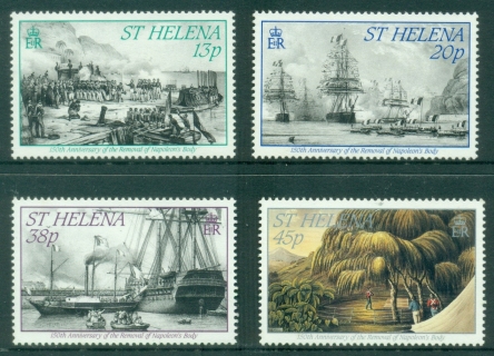 St-Helena-1990-The-150th-Anniversary-of-Transfer-of-the-Mortal-Remains-of-Napoleon-to-France-MUH St-Helena-1990-The-150th-Anniversary-of-Transfer-of-the-Mortal-Remains-of-Napoleon-to-France-MUH