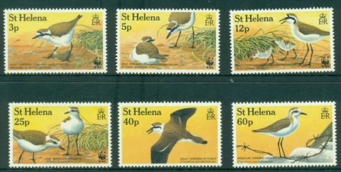 St-Helena-1993-WWF-St-Helena-Plover-6-MUH St-Helena-1993-WWF-St-Helena-Plover-6-MUH