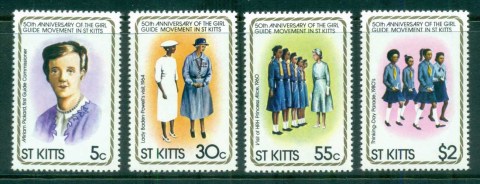 St-Kitts-1981-Girl-Guides-MUH