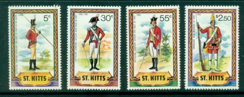 St-Kitts-1981-Military-Uniforms-MUH