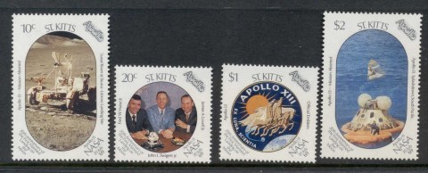 St-Kitts-1989-Apollo-Moon-Landing-20th-Anniversary-MUH