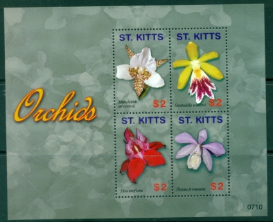 St-Kitts-2007-Flowers-Orchids-MS-MUH_1 St-Kitts-2007-Flowers-Orchids-MS-MUH_1