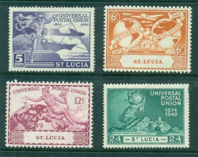 St-Lucia-1949-UPU-75th-Anniversary-MUH