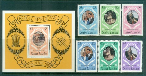 St-Lucia-1981-Royal-Wedding-Charles-Diana-MS-reprint-MUH-lot81874