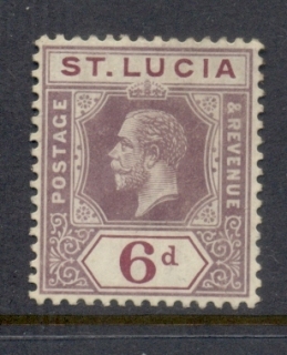 St-Lucia-1912-19-KGV-Portrait-6d-MLH