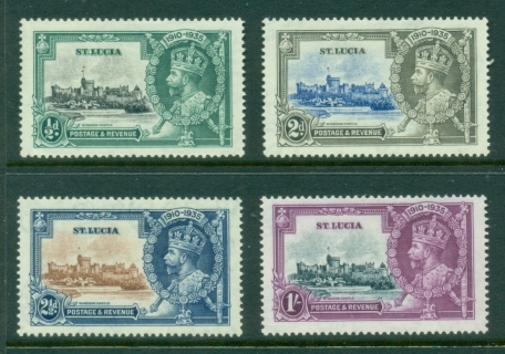 St-Lucia-1935-KGV-Silver-Jubilee-MUH