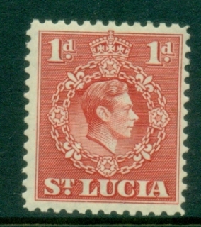 St-Lucia-1938-48-KGVI-Portrait-Perf-12-5-1d-red-MLH