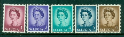 St-Lucia-1964-QEII-Portrait-MUH