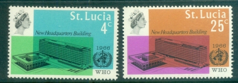 St-Lucia-1966-WHO-World-Health-Organisation-Headquarters