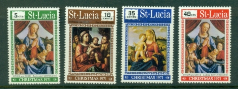 St-Lucia-1971-Xmas-MUH