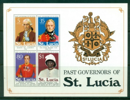 St-Lucia-1974-Past-Governors-of-St-Lucia-MS-MUH