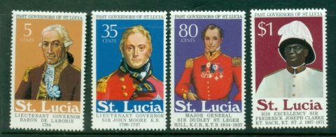 St-Lucia-1974-Past-Governors-of-St-Lucia-MUH